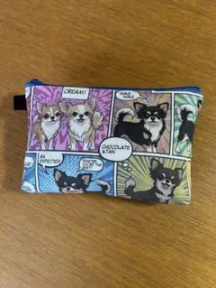 ☆専用☆チワワ ☆コミックデザイン ☆ポーチ