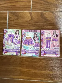 アイカツカード パープルトルテコーデ セクシー 紫吹蘭