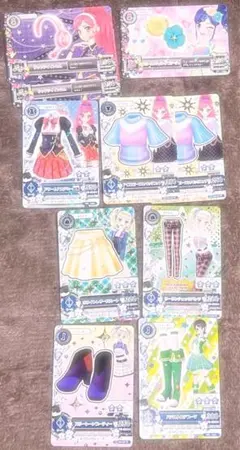 アイカツカード クール10枚 (音城セイラ 霧矢あおい 藤堂ユリカ 神谷しおん)