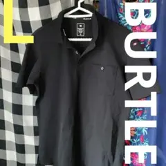 犬*様 BURTLE ブラック ポロシャツ Lサイズ
