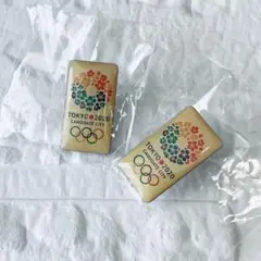 【匿名配送】東京　オリンピック　ピンバッジ　レア　民放　キャラ集合 ⭐︎非売品⭐︎東京オリンピック Japan Consortium ピンバッジ