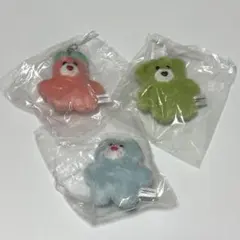 mojojojo ぬいぐるみマスコット　カプセルトイ　３個セット