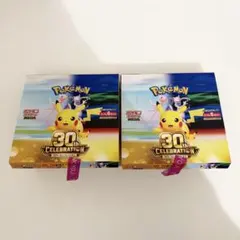 ポケモンカード 30th CELEBRATION 空箱 30周年 記念