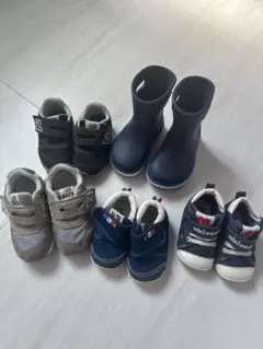 ベビーシューズ 4足セット New Balance MIKI HOUSEのサムネイル