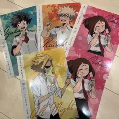 ヒロアカ ファミリーマートコラボ クリアファイルセット