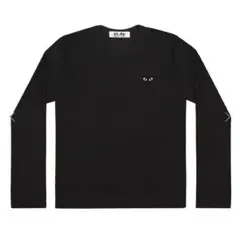 Coome Des Garcons Play ブラック 長袖シャツ