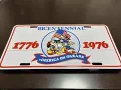Disney ディズニー America on Parade ライセンスプレート