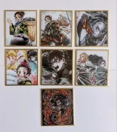 劇場版 鬼滅の刃 Web Shop くじ アクリル色紙 竈門炭治郎 6点セット