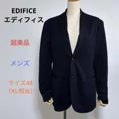 超美品 EDIFICEエディフィス メンズ テーラードジャケット 48（XL相当