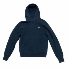Champion 00s パーカー　ブラック　リバースウィーブ　目あり　アメカジ