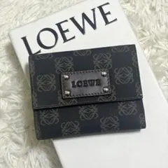 LOEWE ロエベ 三つ折財布 アナグラム がま口のサムネイル