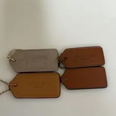 気まぐれ値下げ！！COACH コーチ レザーチャーム 4点セット