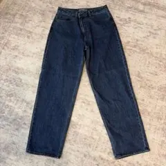 UNIQLO バギージーンズ　BLUE 28(71cm)のサムネイル