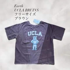 UCLA BRUINS フリーサイズ ブラウン Tシャツ Earthのサムネイル