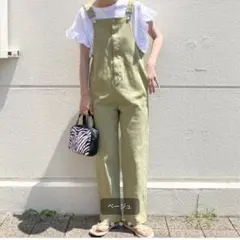 【B.C STOCK】ベーセーストック ワークデニム サロペット オーバーオール