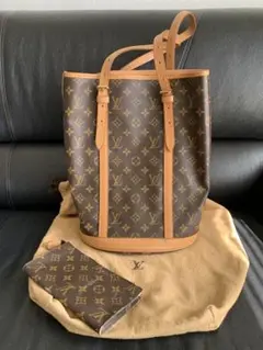 ルイヴィトン LOUIS VUITTON バケットGMバケツ　バック　モノグラム