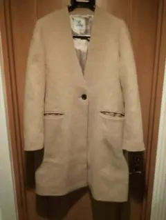 コート ノーカラージャケット