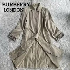 美品✨バーバリーロンドン　ステンカラーコート　撥水加工 比翼 11