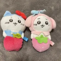 ちいかわ　サンリオ　デスクトップから見守るひっかけぬいぐるみ セット　マイメロ