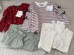 【新品未使用】apres les cours プティマイン　トップスパンツ　4点