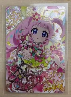 アイプリカード　ひまり　フラワーバズリウムコスモスピンク　サイン　リング4弾