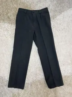 【margarethowell】ウールスラックス　ボタンフライ　バックルのサムネイル
