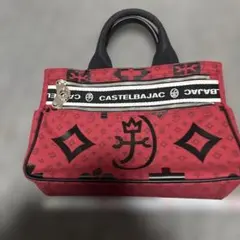 CASTELBAJAC レッド トートバッグ