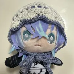 ぬいぐるみ用 かぎ針編み ボンネット ホワイト