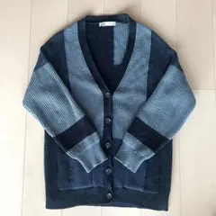 ZARA ブルー カーディガン