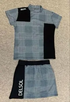 【お値下げしました】DELSOL チェック柄　LLサイズ