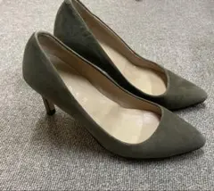 LEINER/セットバック7.5cmパンプス　ナノユニバース　22.5センチのサムネイル