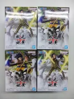 ワンピース 戦光絶景フィギュア ルフィ ギア4 ボルサリーノ 4点セット