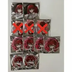 めておら-夏ビジュ ロゼ 等身缶バッジ - メルカリ