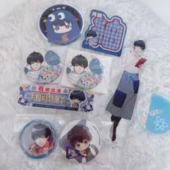 a3 月岡紬　アクリルスタンド 缶バッジ アクリルバッジ まとめ売り