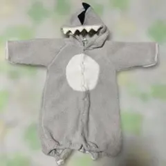 動物デザイン フード付きロンパース 50-70cm