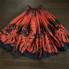 フラダンス スカート 花柄