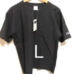 チャンピオン　Ｌ　ポケット　Tシャツ　リバースウィーブ