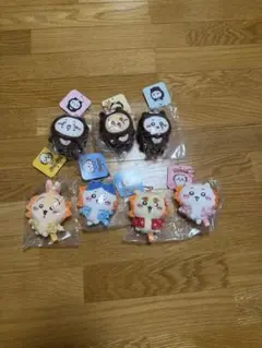 ちいかわ　マレーグマを被ったシリーズ、シーサーのおみやげやさんシリーズ7点セット