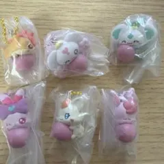 ぷちきゅあマスコットwithチョコスナック3　プリキュア6個セット