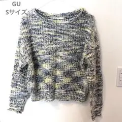 GU ミックスカラー ニット Sサイズ