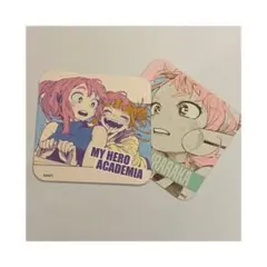 ヒロアカ 原画展 アートコースター 特典 麗日お茶子 トガヒミコ