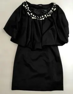 EMODA ブラック パーティードレス ミニワンピースS