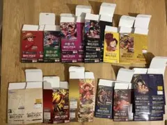 ワンピースカードゲーム 空箱のみ 3箱まとめ売り - メルカリ