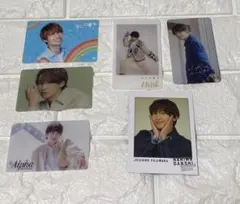 なにわ男子　藤原丈一郎　フォトカード　6枚