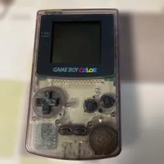 値*読様 ジャンク品　ゲームボーイカラー クリア