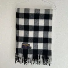 TWEEDMILL ウール チェック柄 ストール
