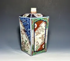 骨董品　萬暦　色絵 龍文 香炉 獅子摘み 四方香炉 陶磁器 骨董品 萬暦 色絵 龍文 香炉 獅子摘み 四方香炉 陶磁器 - メルカリ