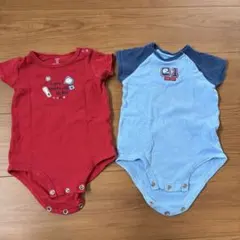 Carter's ベビー ロンパース 2枚セット 12M 80のサムネイル