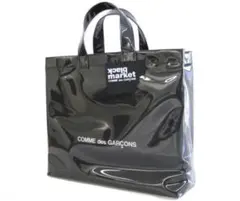 COMME des GARÇONS pvcトート　黒のサムネイル