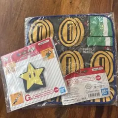 未使用・未開封★『スーパーマリオ』1番くじ　ラバーコレクション&タオルセット